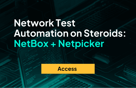 Webinar: Network Test Automation on Steroids: NetBox + Netpicker
