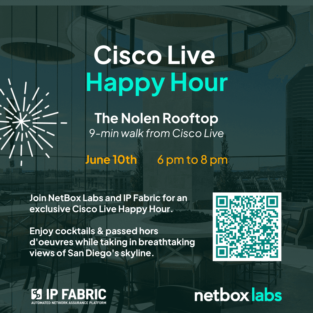Cisco Live 2025 San Diego Happy Hour