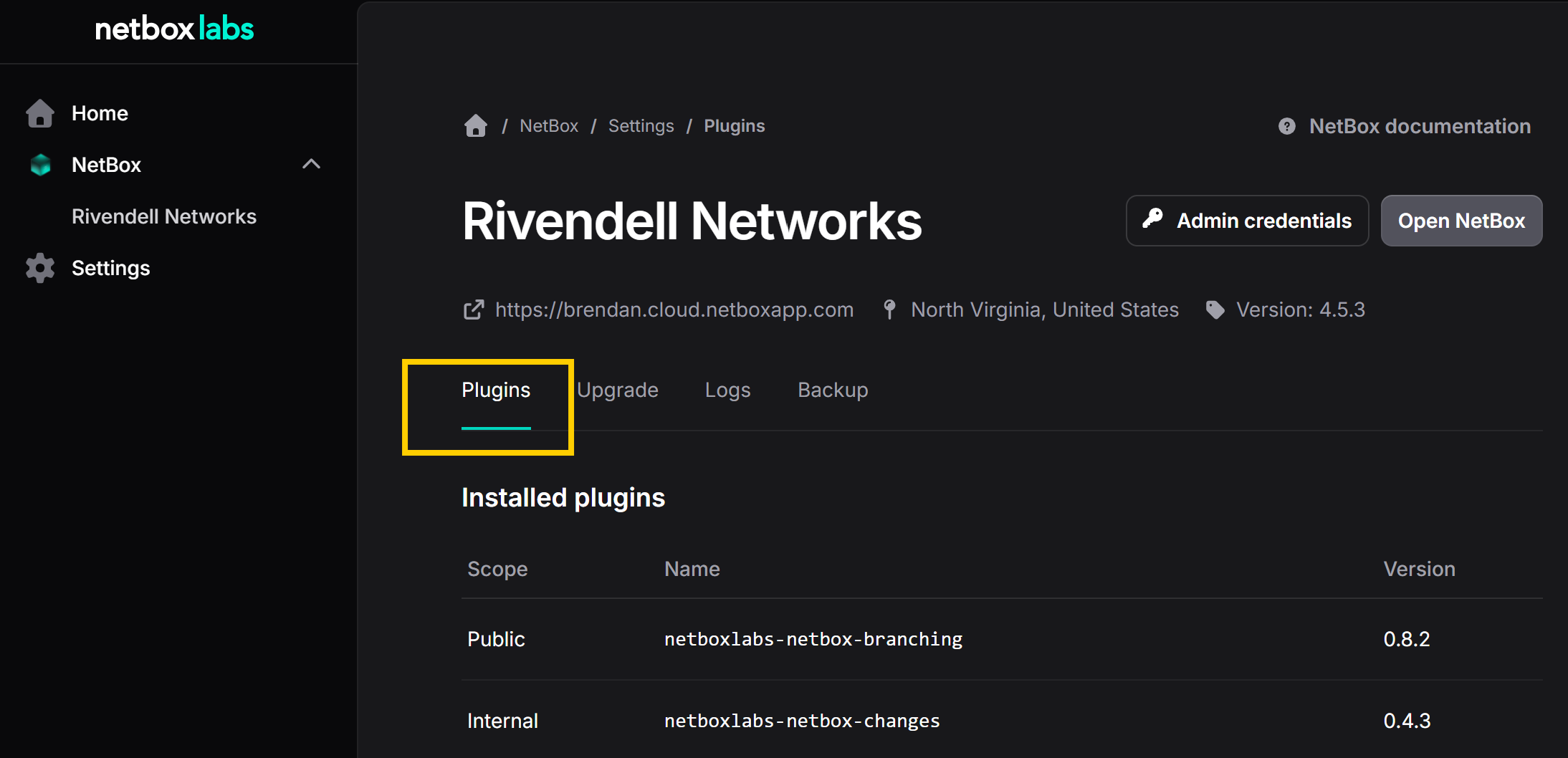 netbox cloud plugins